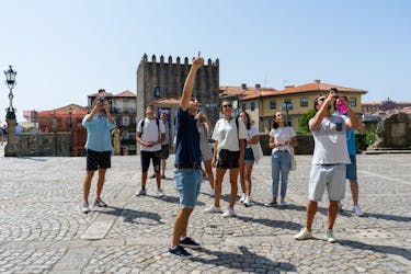 Walking tour and magic train ride in Porto